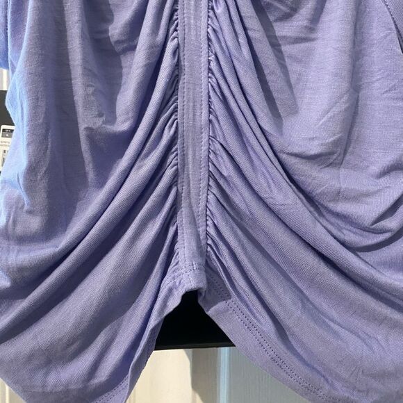 Cycle House light purple racer back ruched tank top by Marika NWT size XL - Picture 8 of 13